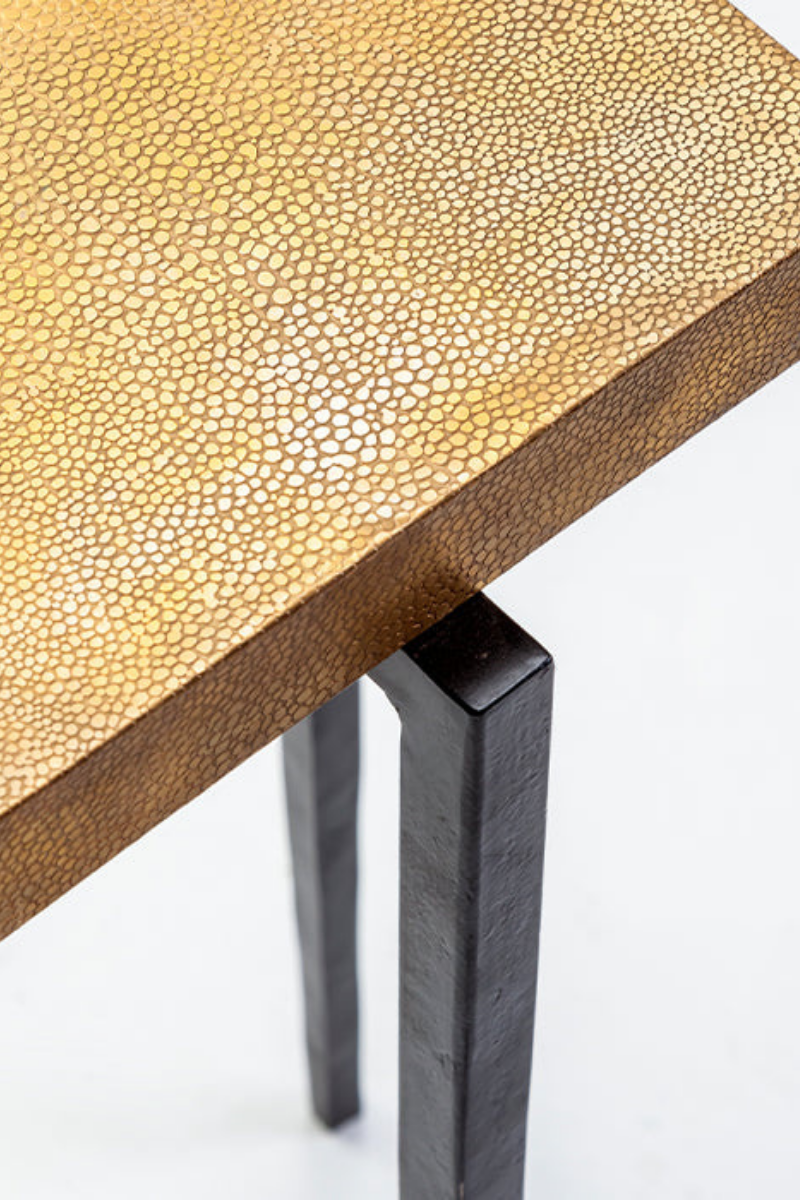 Shagreen Accent Table