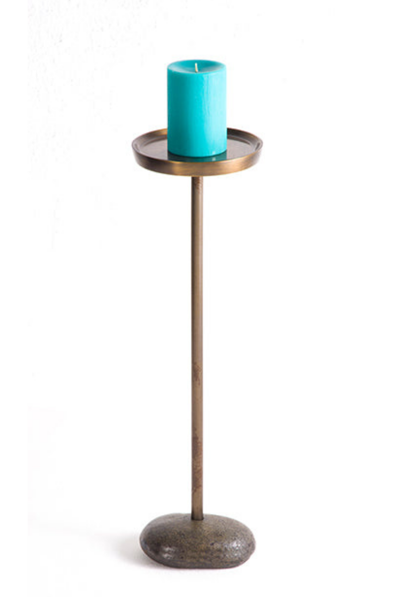 Pebble Candle Stand