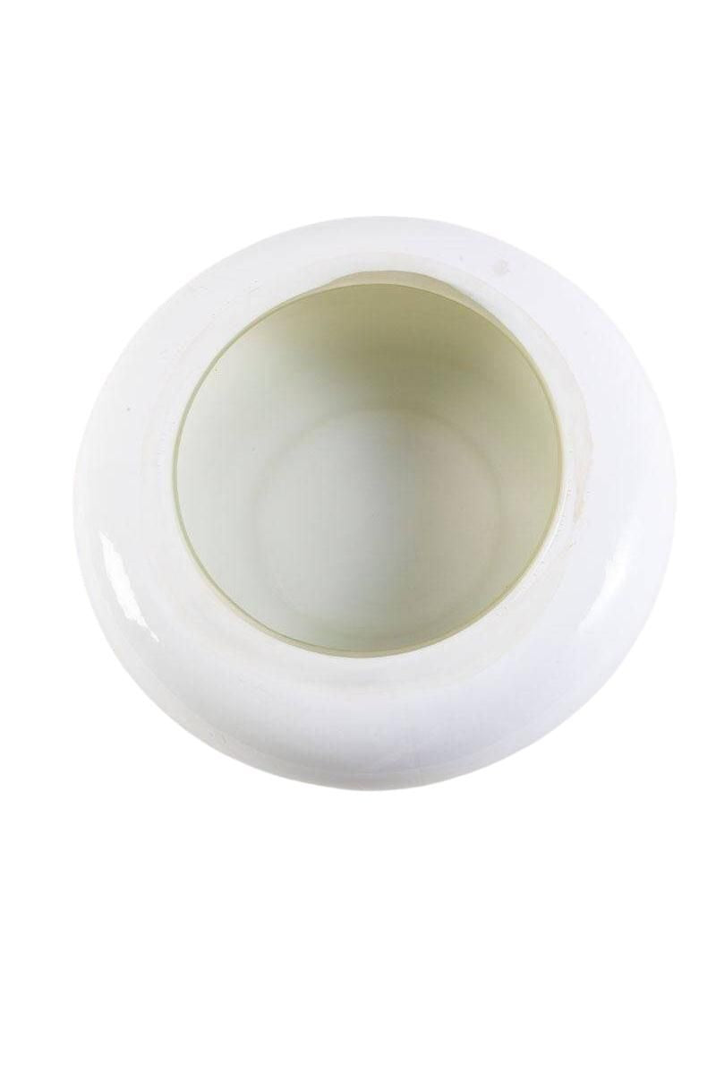 Urli Glass Bowl - Opal White