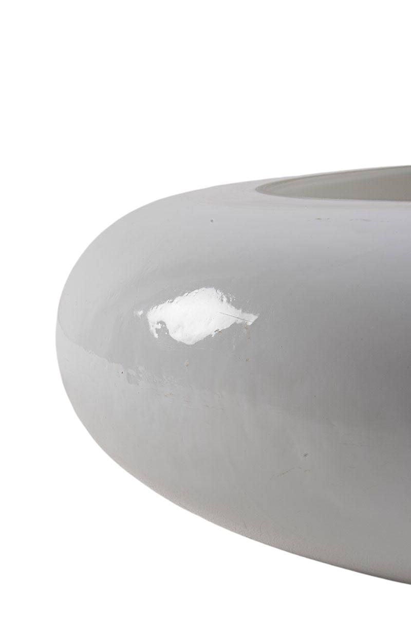 Urli Glass Bowl - Opal White