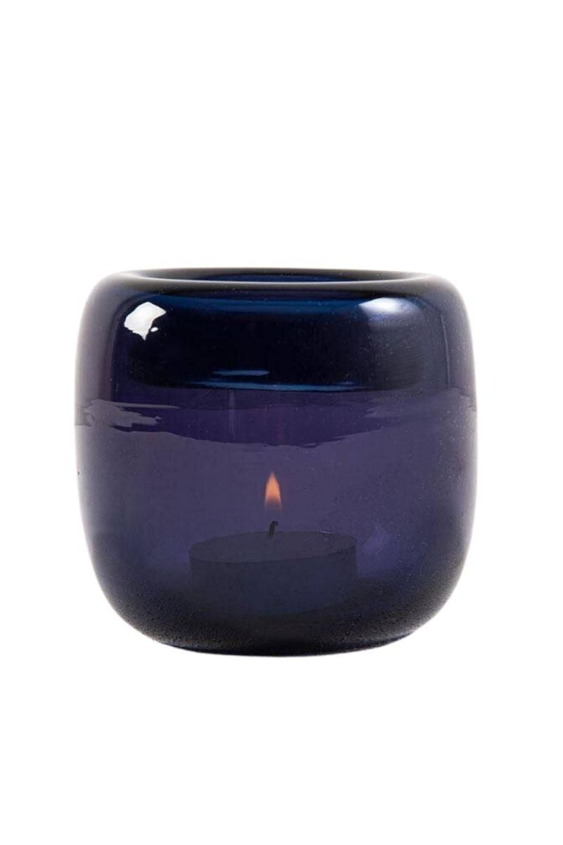 Cobalt Glass Votive