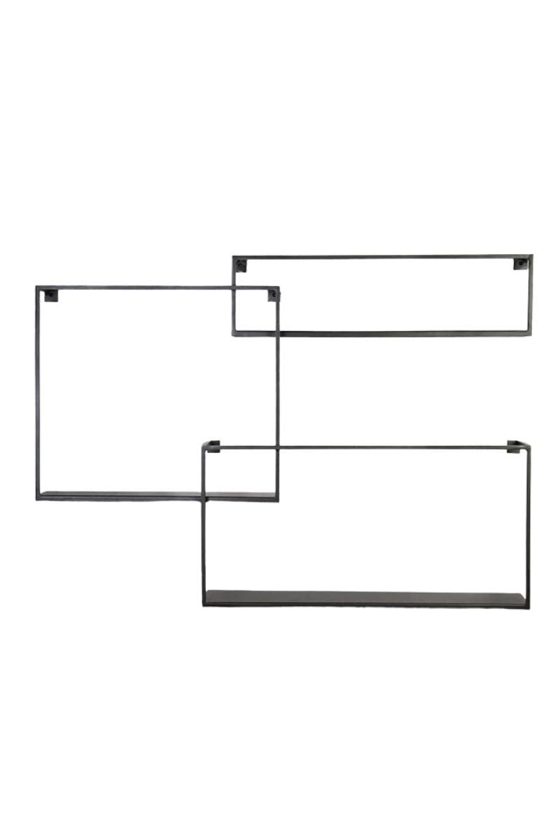 Grey Wafting Shelves Set Of 3 - Small Set