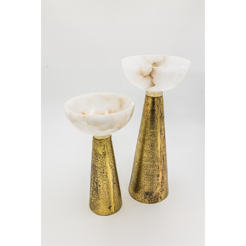 Aadya Candle Holder - Set of 2