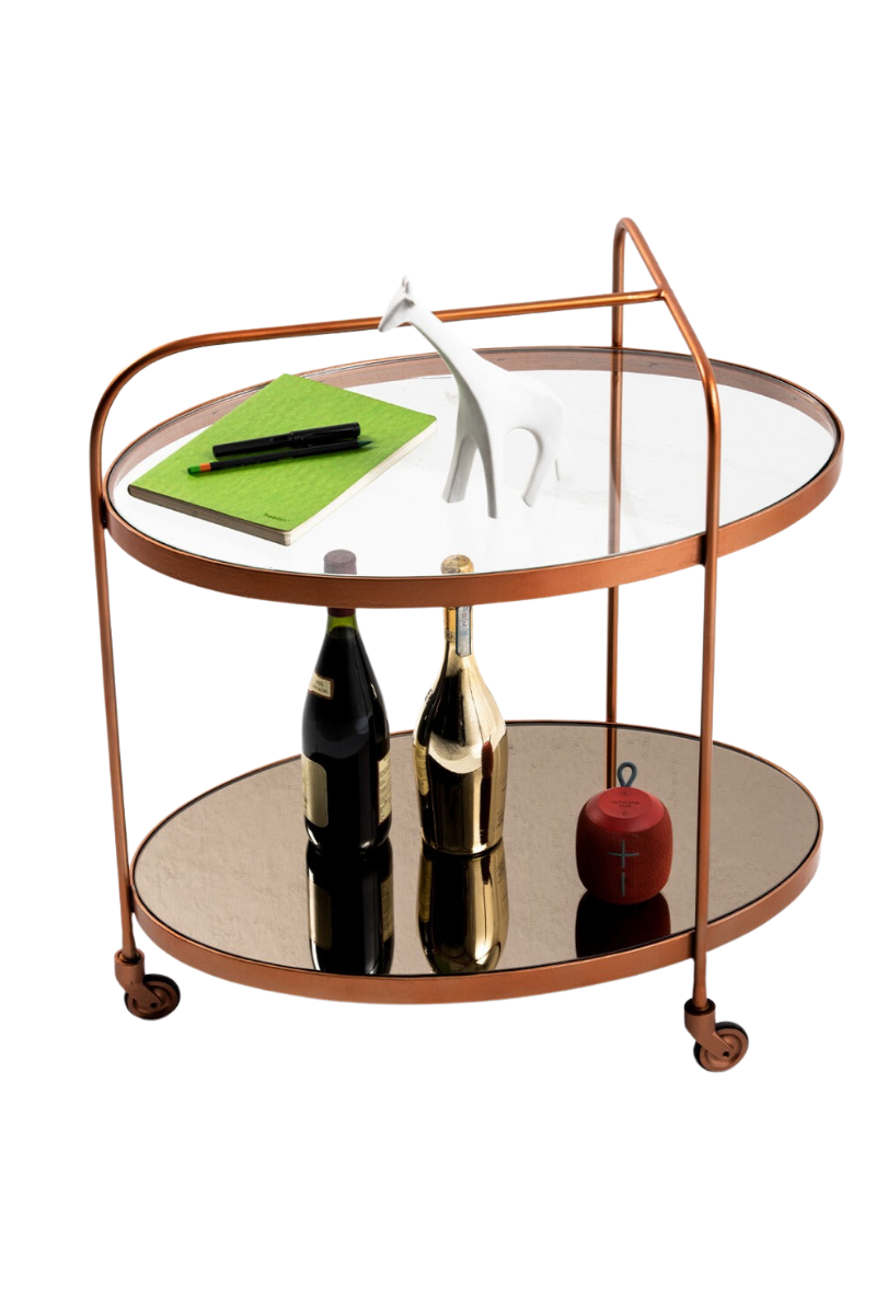 Oblong Bar Cart