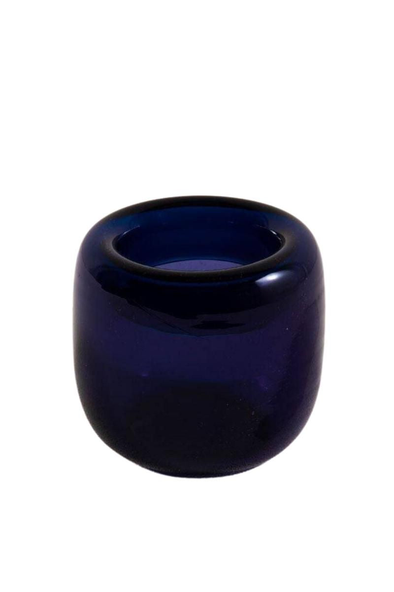 Cobalt Glass Votive