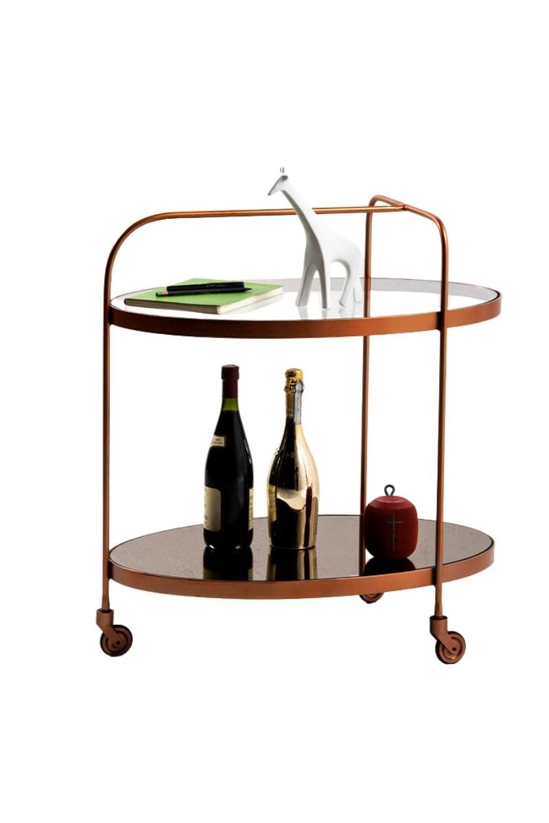 Oblong Bar Cart