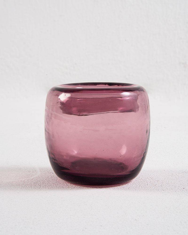 LAVENDER GLASS VOTIVE